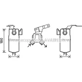 Осушитель кондиционера AVA QUALITY COOLING 1TRCB R 4045385181247 AID345 2018082 изображение 0