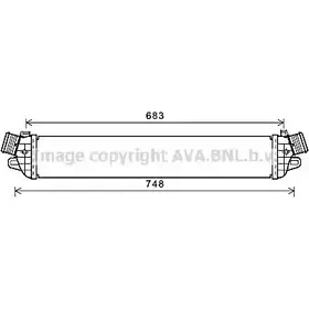 Интеркулер AVA QUALITY COOLING 4045385178698 KE 3JB 2018230 AL4129 изображение 0
