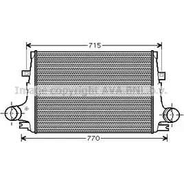 Интеркулер AVA QUALITY COOLING Q9 BRYV ALA4096 2018315 4045385185634 изображение 0