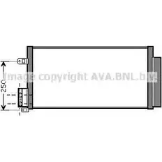 Радиатор кондиционера AVA QUALITY COOLING BUFQ6AK ALA5116D 2018320 WIN ECW изображение 0