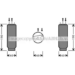 Осушитель кондиционера AVA QUALITY COOLING 1M QD1 2018325 4045385047253 ALD003 изображение 0