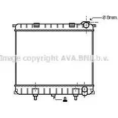 Радиатор охлаждения двигателя AVA QUALITY COOLING AU2173 2018449 4045385061310 O1 4UUV