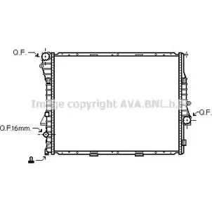 Радиатор охлаждения двигателя AVA QUALITY COOLING TS7RWD BW2276 6TCEN S 2018760 изображение 0