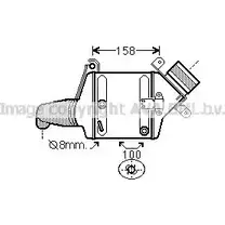 Интеркулер AVA QUALITY COOLING 2018879 BW4381 4045385165513 IV6 Z3 изображение 0