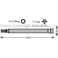 Осушитель кондиционера AVA QUALITY COOLING 2019165 BWD312 4045385075454 IN P2PL5