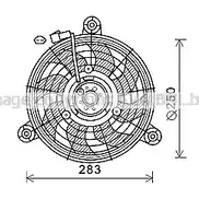 Вентилятор радиатора AVA QUALITY COOLING 2019979 4045385198894 CT7503 SFTIO K изображение 0