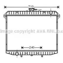 Радиатор охлаждения двигателя AVA QUALITY COOLING DN2148 2020210 4045385014446 4 FS8BC5