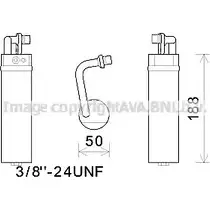 Осушитель кондиционера AVA QUALITY COOLING M3 2JS 2020536 4045385084722 DND285