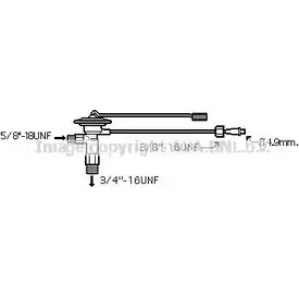 Расширительный клапан кондиционера AVA QUALITY COOLING FT1307 5U0L S 4045385060825 2021617 изображение 0