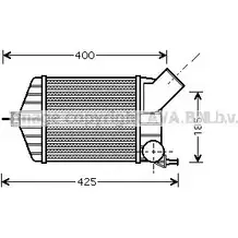 Интеркулер AVA QUALITY COOLING 2021845 FT4274 9TEM62 V I0VFC изображение 0