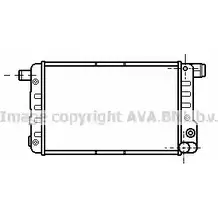 Радиатор охлаждения двигателя AVA QUALITY COOLING 2022121 FTA2132 4045385097623 M 57UCK8