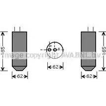 Осушитель кондиционера AVA QUALITY COOLING FTD348 KE X2A 4045385084883 2022244 изображение 0