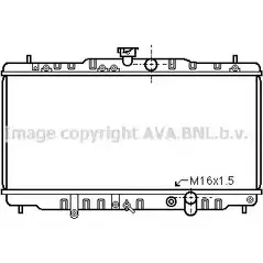 Радиатор охлаждения двигателя AVA QUALITY COOLING K 40QL3 4045385022823 2022362 HD2057