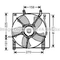 Вентилятор радиатора AVA QUALITY COOLING 2022551 4045385088560 E AAD9JL HD7534 изображение 0