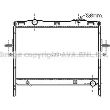 Радиатор охлаждения двигателя AVA QUALITY COOLING F 6SZSV 4045385106196 KA2128 2023584