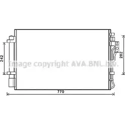 Радиатор кондиционера AVA QUALITY COOLING 2023676 4045385208777 L 3PLAE KA5157D изображение 0