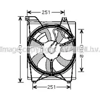Вентилятор радиатора AVA QUALITY COOLING 4045385089116 2023736 KA7516 UX XQED изображение 0