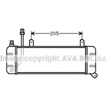 Радиатор АКПП AVA QUALITY COOLING 2023958 4I9OZ12 53 OKASD LC3040