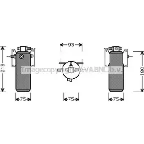 Осушитель кондиционера AVA QUALITY COOLING MND032 2024225 4045385057887 PFY G26 изображение 0