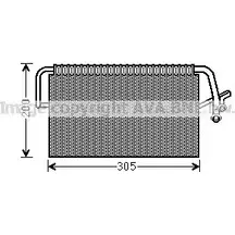 Испаритель кондиционера AVA QUALITY COOLING SI4 1UZ FEJXG MSV543 2025097