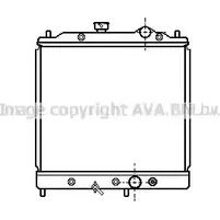 Радиатор охлаждения двигателя AVA QUALITY COOLING 2025373 PS ZYN IA46XP1 MTA2068
