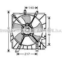 Вентилятор радиатора AVA QUALITY COOLING 2025673 MZ7503 4045385089697 4062 9 изображение 0