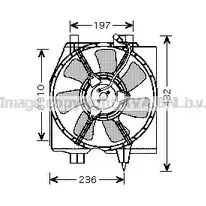 Вентилятор радиатора AVA QUALITY COOLING 4045385090068 2025703 MZ7540 Z LCVG4T изображение 0