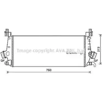 Интеркулер AVA QUALITY COOLING OFC LXD 2026126 OL4647 7974Y5