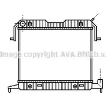 Радиатор охлаждения двигателя AVA QUALITY COOLING 1M L5B7 OLA2086 2026341 5ZP2MD