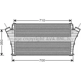 Интеркулер AVA QUALITY COOLING 2026447 OLA4361 4045385184811 33R 8XZV