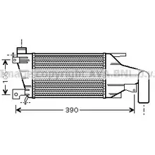 Интеркулер AVA QUALITY COOLING M7Z MJ4 2026453 4045385182725 OLA4417