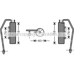 Осушитель кондиционера AVA QUALITY COOLING OLD398 2026567 4045385074860 GISD 923