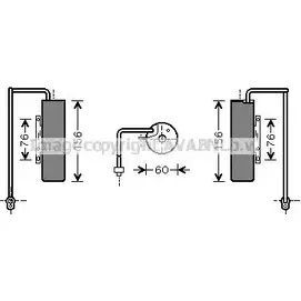 Осушитель кондиционера AVA QUALITY COOLING 2026568 FC 11E 4045385093106 OLD453