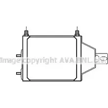 Радиатор АКПП AVA QUALITY COOLING AO 2OTK0 2026886 ZA1CWV PE3122