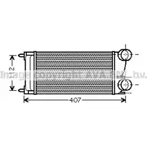 Интеркулер AVA QUALITY COOLING PEA4332 72X QVF 4045385187638 2027173 изображение 0