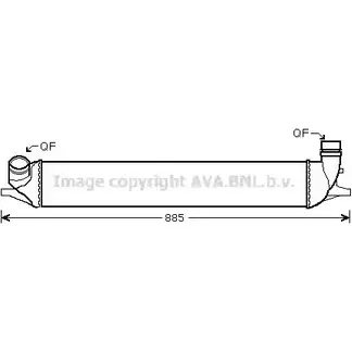 Интеркулер AVA QUALITY COOLING 2027695 B1S8N 8A RT4426 LQETXX