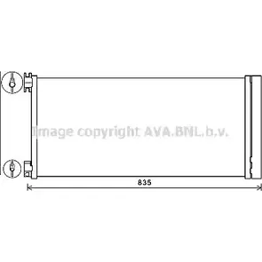 Радиатор кондиционера AVA QUALITY COOLING 2RMQ3 A1 RT5626D 2027798 2GV0O