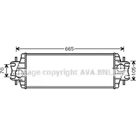 Интеркулер AVA QUALITY COOLING 4045385193820 2028013 RTA4328 RXC EK