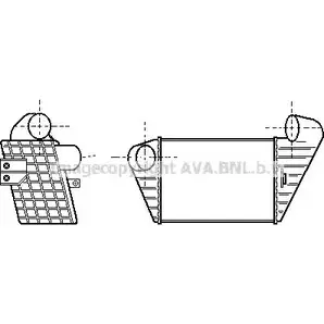 Интеркулер AVA QUALITY COOLING ST4034 8U20K MZ CXBKK 2028429 изображение 0