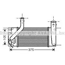 Интеркулер AVA QUALITY COOLING JQJ UWS 2029209 TO4566 4045385163212 изображение 0