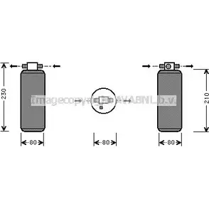 Осушитель кондиционера AVA QUALITY COOLING UVD031 1MDP Z 2029635 4045385048694 изображение 0