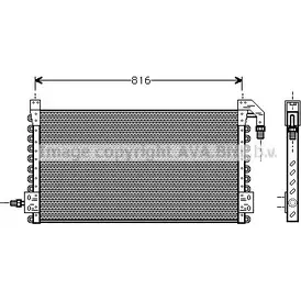 Радиатор кондиционера AVA QUALITY COOLING VL5014 4045385017379 HRM R70 2029690 изображение 0