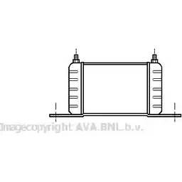 Радиатор АКПП AVA QUALITY COOLING A 44K0 2029789 AMM7HMP VO3068