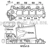 Интеркулер AVA QUALITY COOLING 2030173 7 4SAQ VW4376 6KNW1