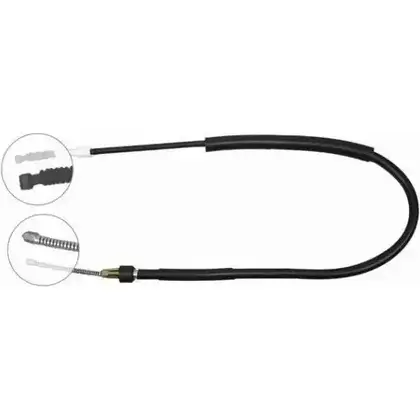 Трос ручника NIPPARTS 8711768123987 F43A 292 J12978 2033029 изображение 0