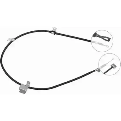 Трос ручника NIPPARTS H1 T75MN 8711768499396 J15178 2034415