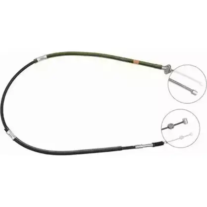 Трос ручника NIPPARTS NWZK H J16358 8711768500092 2034653