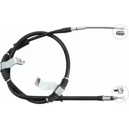 Трос ручника NIPPARTS J17008 2034670 3W94A 3 8718638367649