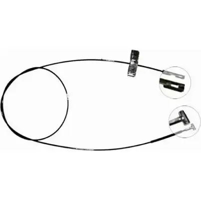 Трос ручника NIPPARTS 2034691 KSL CN J17252 8718638387722 изображение 0