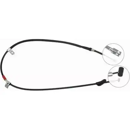 Трос ручника NIPPARTS KHQ9 0 2034746 J18757 8711768500788